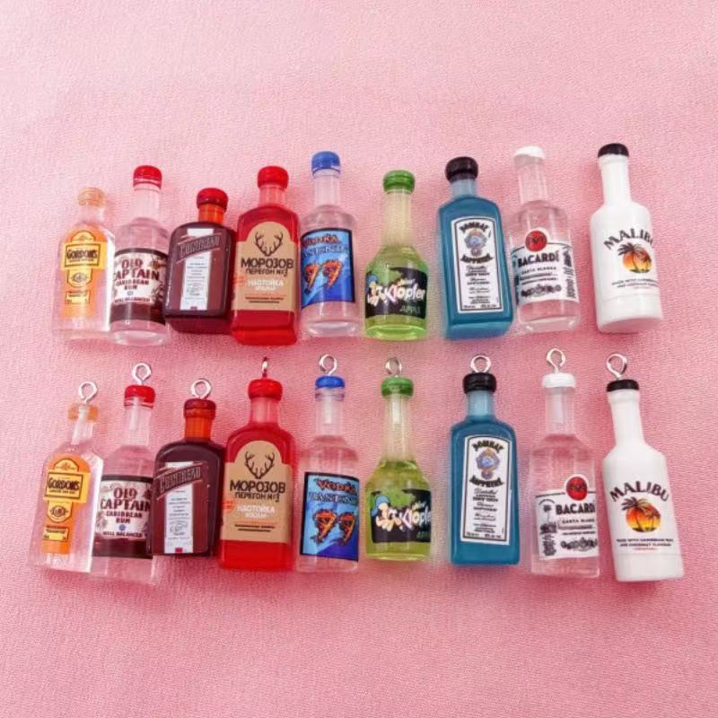 Resin Art Pendant - 11 ชิ้น จี้เรซิ่นจำลอง 3 มิติ ขนาดเล็ก