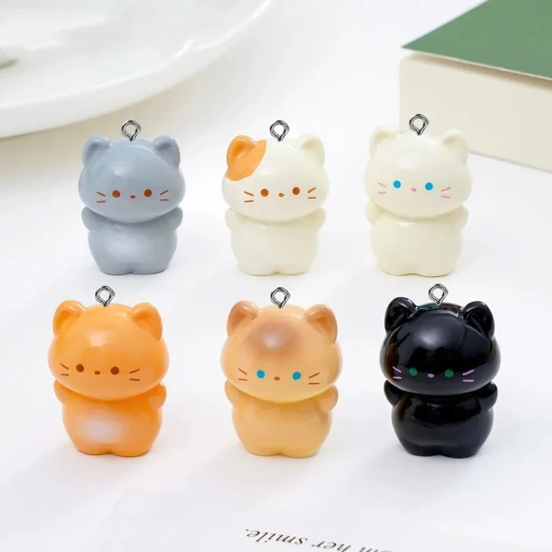 ชุด 10 ชิ้น จี้เรซินรูปแมวซิมา - Resin Art Pendant บทวิจารณ์และราคา