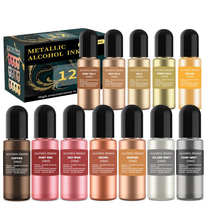1 ชุดเรซิ่นPigment Kit Artหมึก - Resin Dye Opaque บทวิจารณ์และราคา