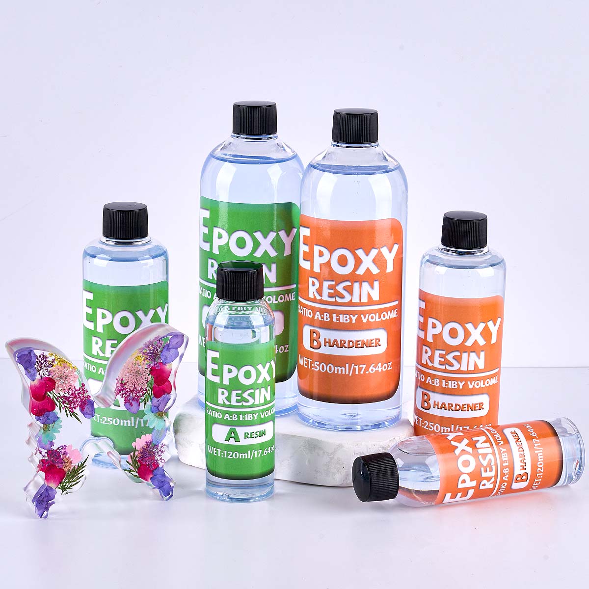 อัตราส่วน 1:1 อีพ็อกซี่เรซิ่นช - Resin Art Tools บทวิจารณ์และราคา