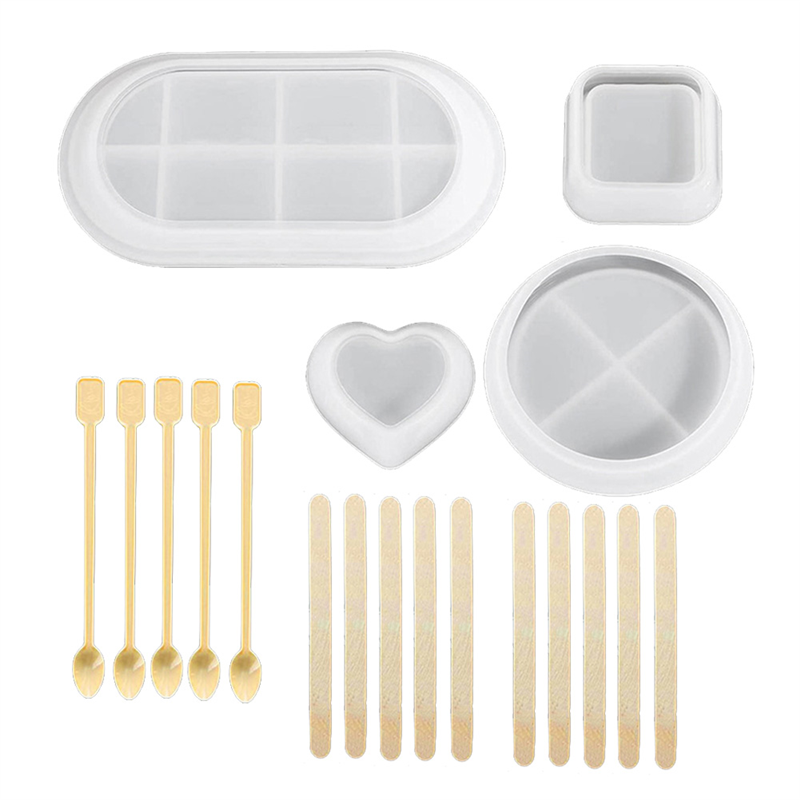 แม่พิมพ์ซิลิโคน AB47 สำหรับทำท - Coaster Mold Square บทวิจารณ์และราคา