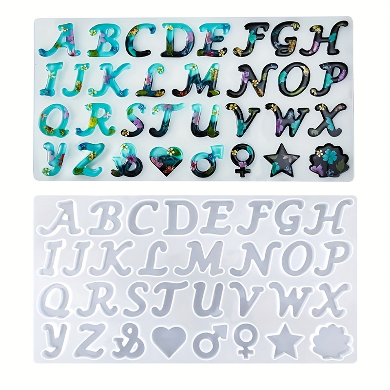 แม่พิมพ์เรซิ่นแบบหล่อรูปทรง A  - Resin Art Tools บทวิจารณ์และราคา