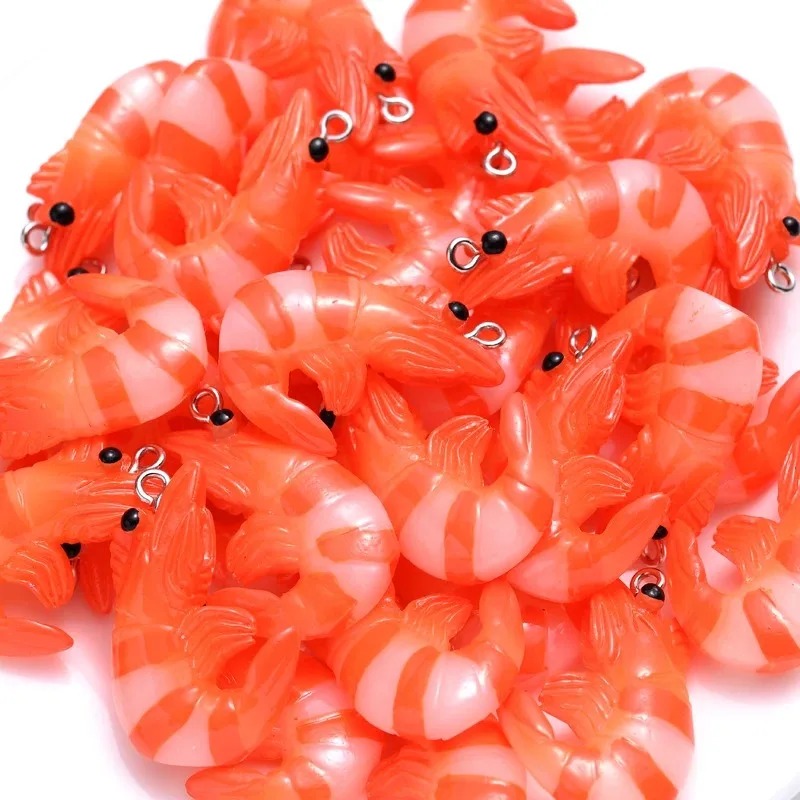 จี้อะคริลิคเรซิ่นรูปอาหารทะเลก - Resin Art Pendant บทวิจารณ์และราคา