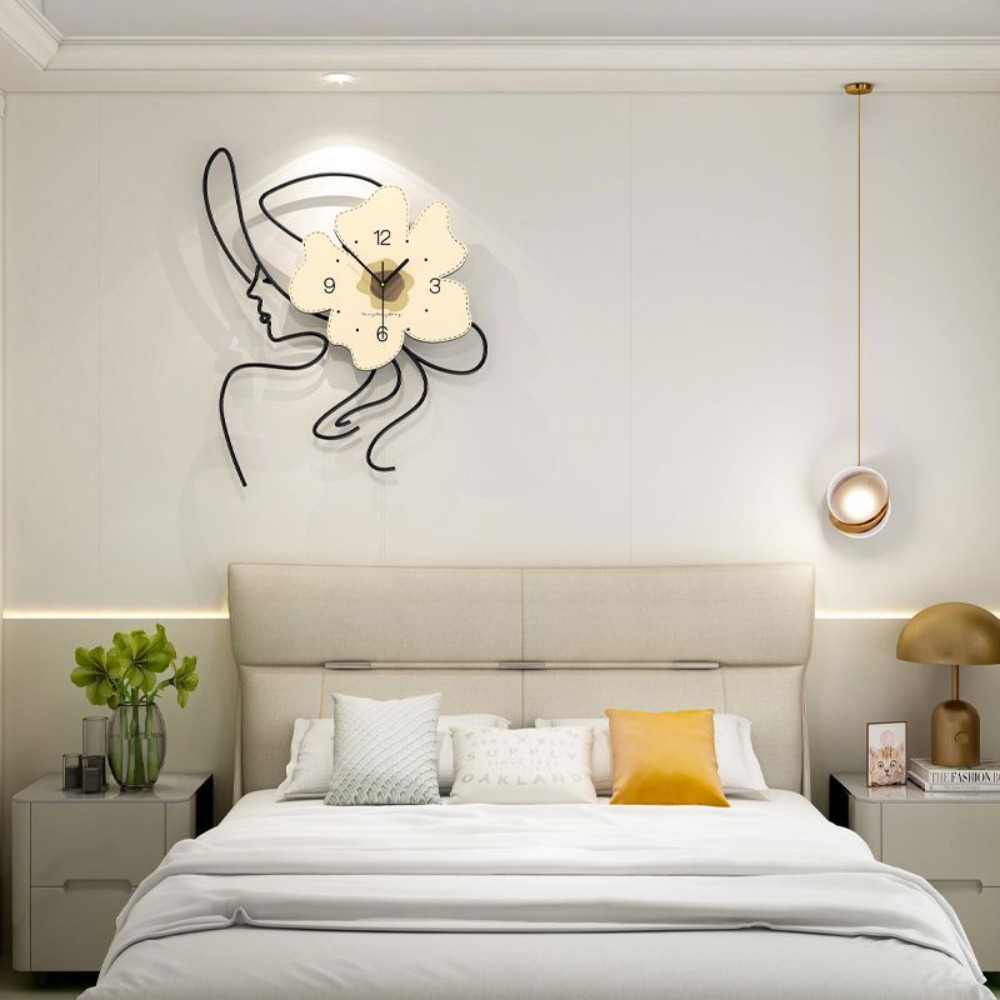 ห้องนั่งเล่นนาฬิกาแขวนขนาดใหญ่ - Resin Art Wall Clock บทวิจารณ์และราคา