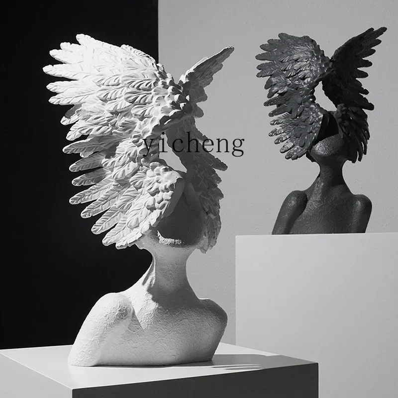 ของตกแต่งรูปปีกนางฟ้าสไตล์โมเด - Resin Art Decor บทวิจารณ์และราคา