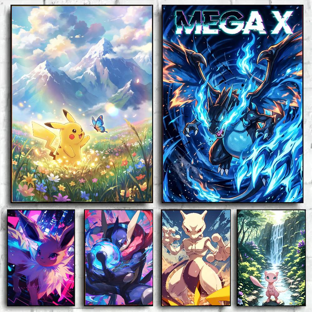 โปสเตอร์อนิเมะโปเกมอน อีวุย ภา - Resin Art Anime บทวิจารณ์และราคา