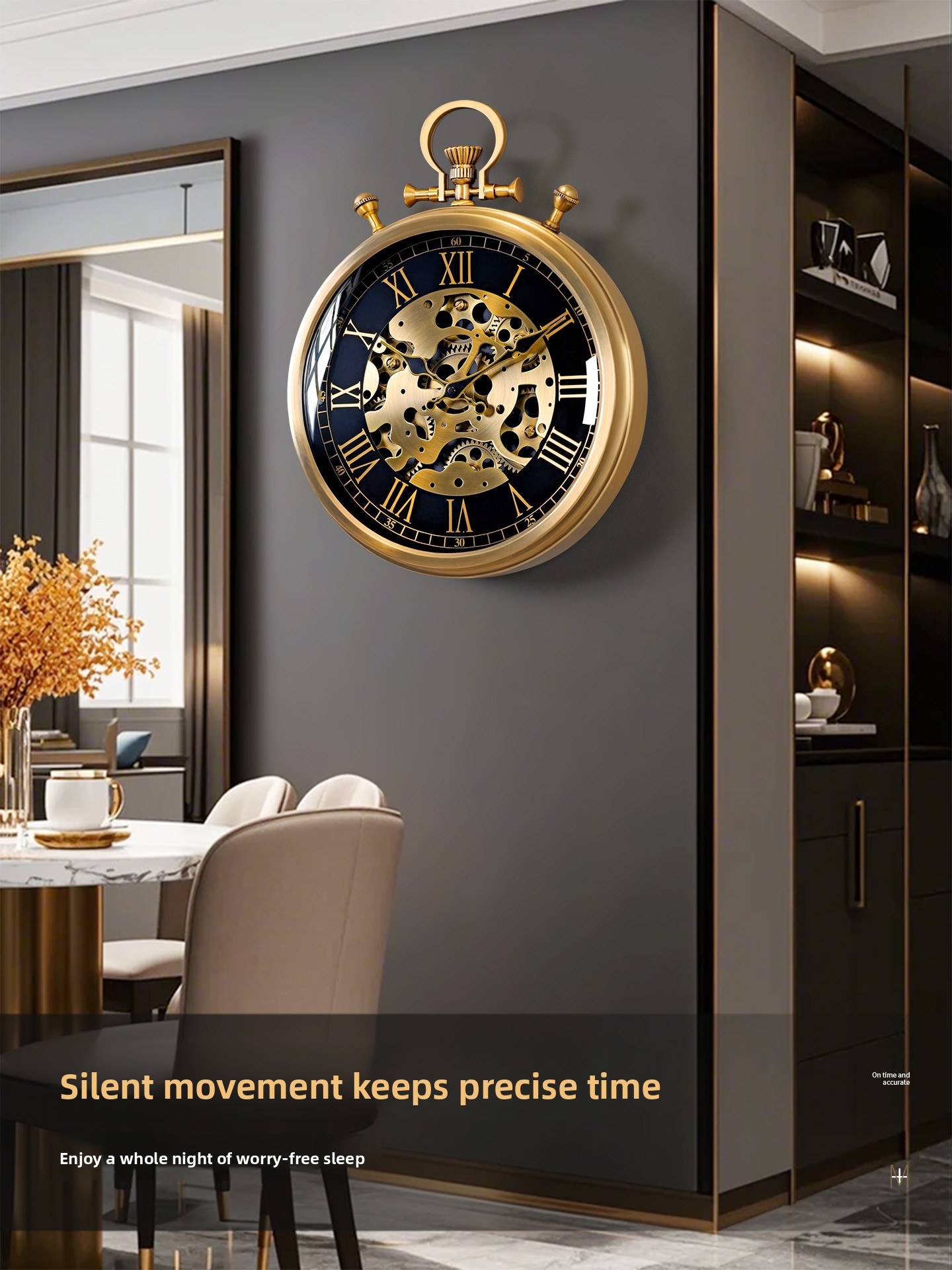 นาฬิกาแขวนผนังสไตล์วินเทจอุตสา - Resin Art Wall Clock บทวิจารณ์และราคา