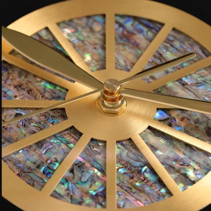 โลหะผสม Seashell Wall นาฬิกาเง - Resin Art Wall Clock บทวิจารณ์และราคา