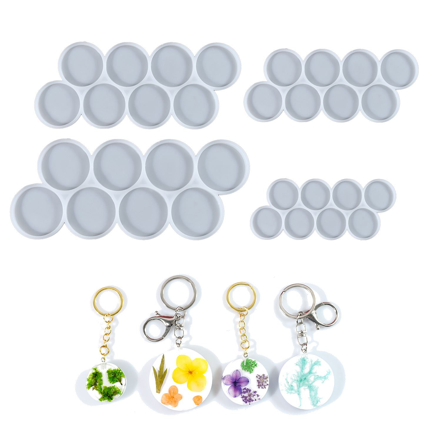 แม่พิมพ์ซิลิโคนวงกลมขนาด 1.25- - Resin Art Tools บทวิจารณ์และราคา