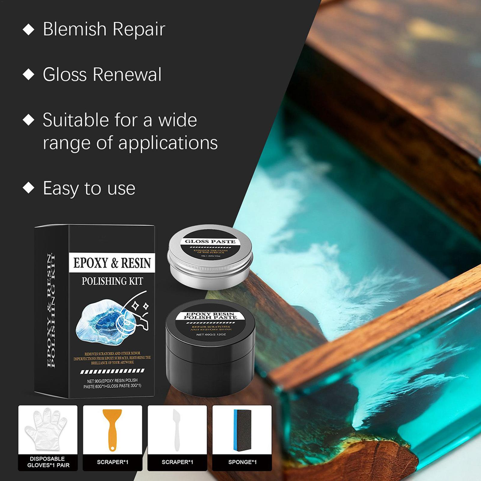 ชุดขัดเรซินอีพ็อกซี่ - น้ำยาขั - Resin Art Easy บทวิจารณ์และราคา
