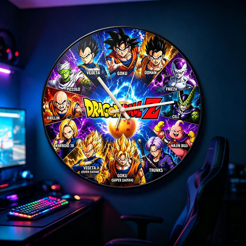 นาฬิกาแขวนผนังทรงกลมลายดราก้อน - Resin Art Wall Clock บทวิจารณ์และราคา
