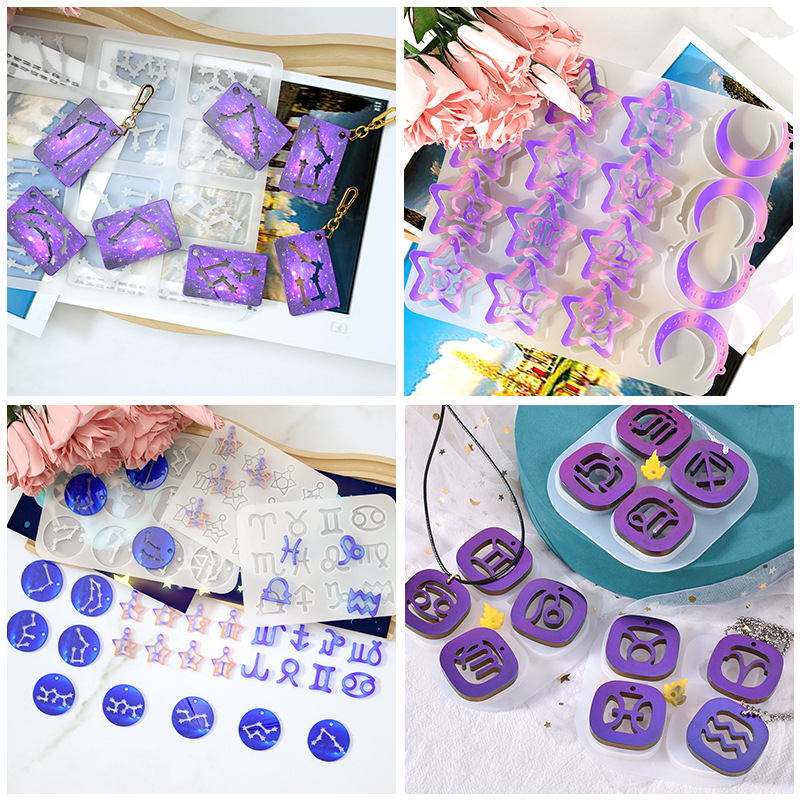 แม่พิมพ์เรซิ่นรูปกลุ่มดาว 12 ร - Resin Art Tools บทวิจารณ์และราคา