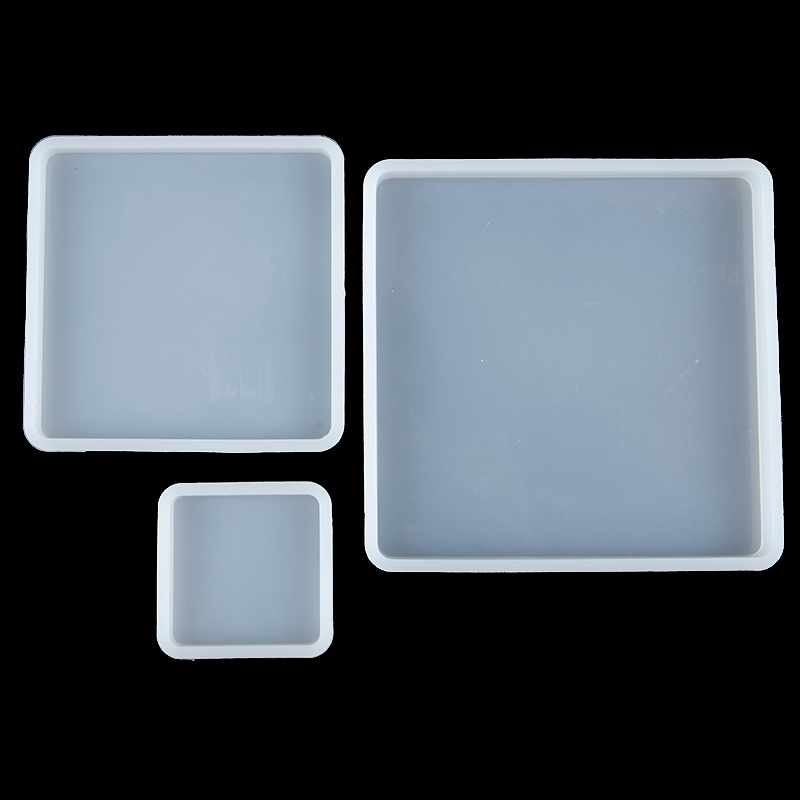แม่พิมพ์ซิลิโคนทรงสี่เหลี่ยมสำ - Coaster Mold Square บทวิจารณ์และราคา