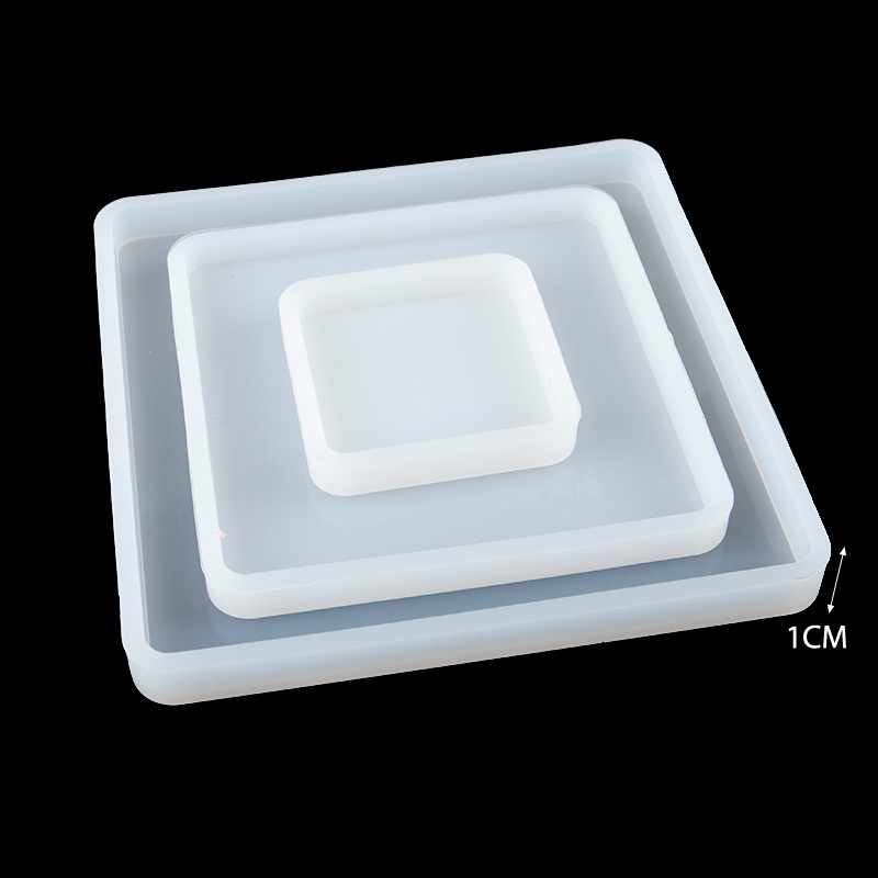 แม่พิมพ์ซิลิโคนทรงสี่เหลี่ยมสำ - Coaster Mold Square บทวิจารณ์และราคา