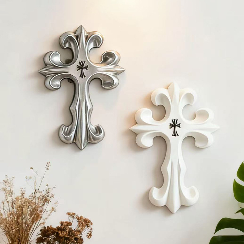 ของตกแต่งผนังรูปกางเขนสไตล์โกธ - Resin Art Sculptures บทวิจารณ์และราคา
