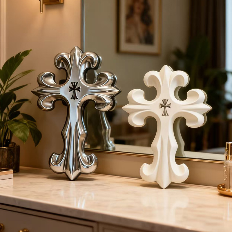 ของตกแต่งผนังรูปกางเขนสไตล์โกธ - Resin Art Sculptures บทวิจารณ์และราคา