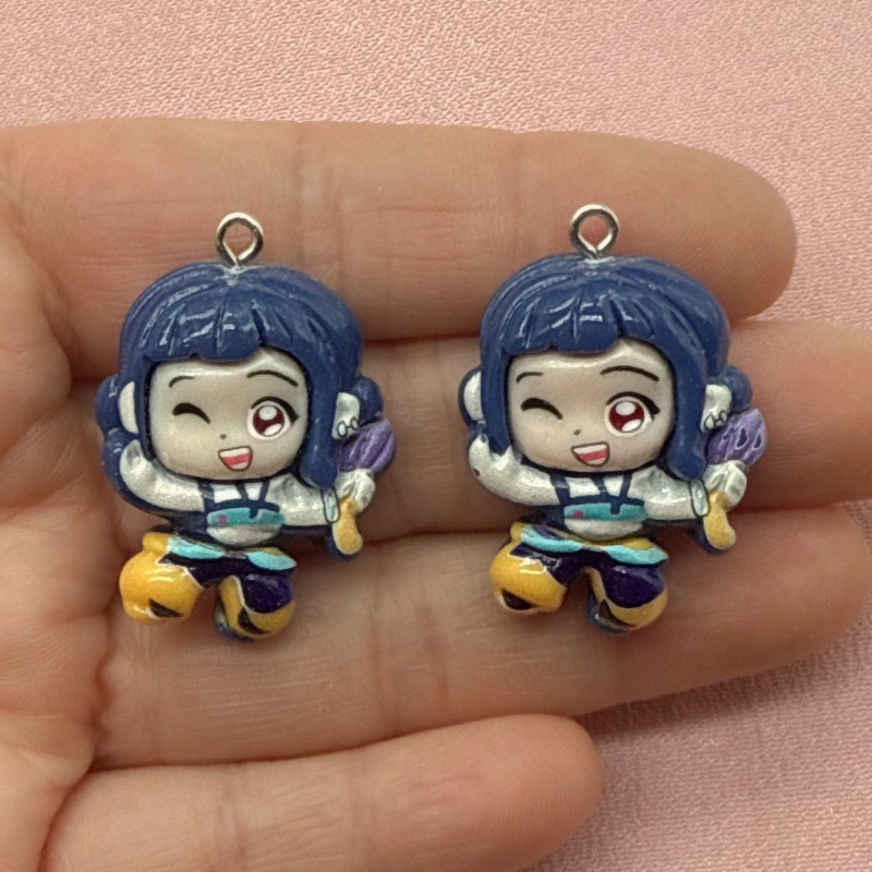 จี้การ์ตูนเรซิ่น 10 ชิ้น, ต่าง - Resin Art Pendant บทวิจารณ์และราคา