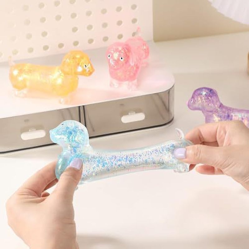 ของเล่นบีบมือรูปดัชชุนด์แวววาว - Resin Art Tools บทวิจารณ์และราคา