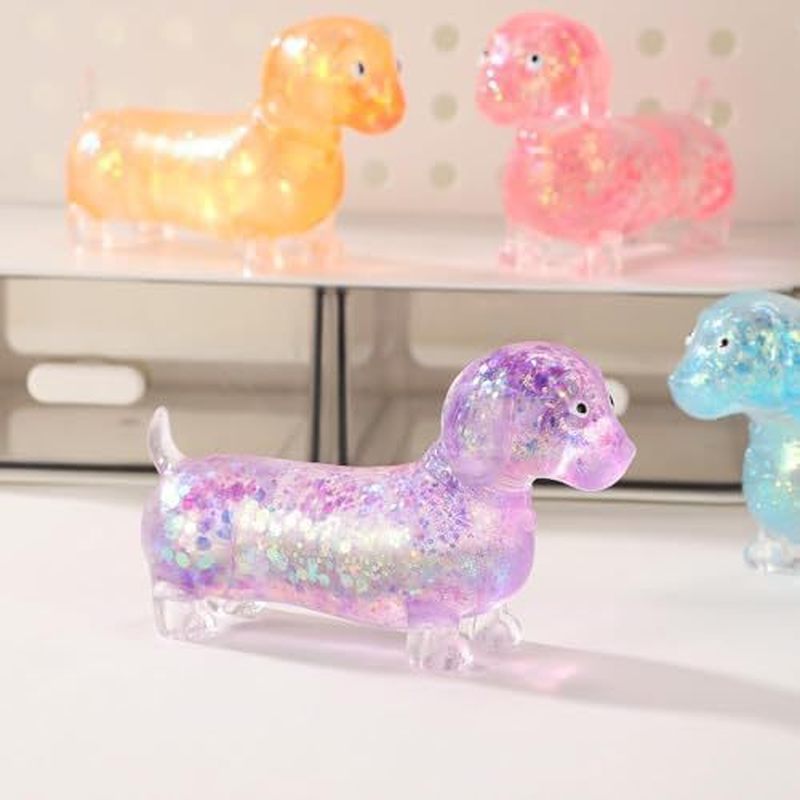 ของเล่นบีบมือรูปดัชชุนด์แวววาว - Resin Art Tools บทวิจารณ์และราคา