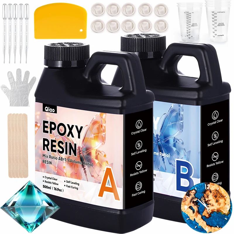 ชุดเรซิ่นอีพ็อกซี่ใสป้องกันการ - Resin Art Easy บทวิจารณ์และราคา