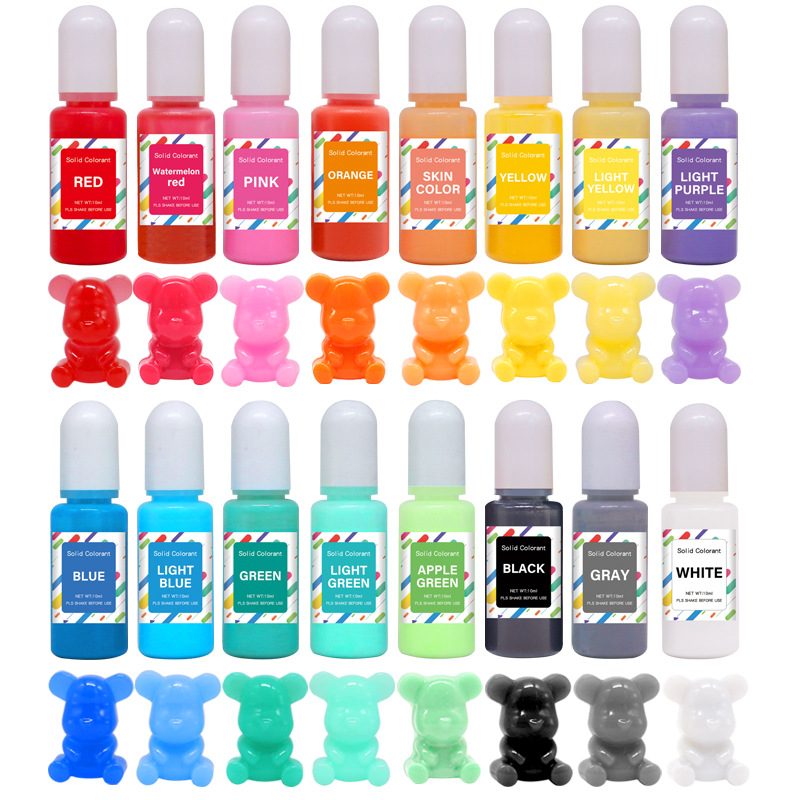 ชุดสีผสมเรซิ่นอีพ็อกซี่ DIY สำ - Resin Dye Opaque บทวิจารณ์และราคา