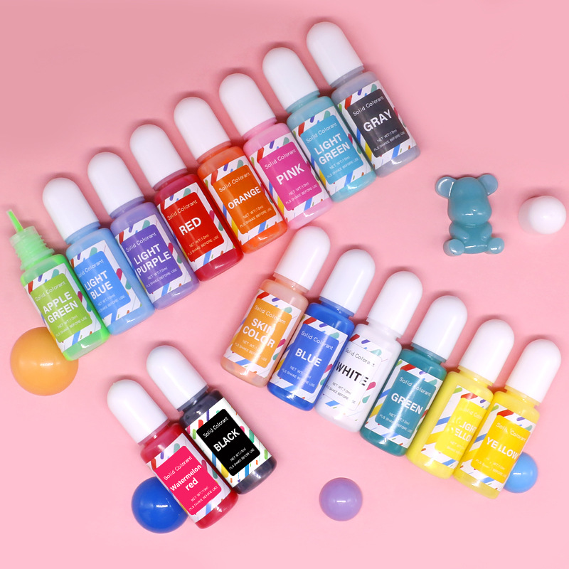 ชุดสีผสมเรซิ่นอีพ็อกซี่ DIY สำ - Resin Dye Opaque บทวิจารณ์และราคา