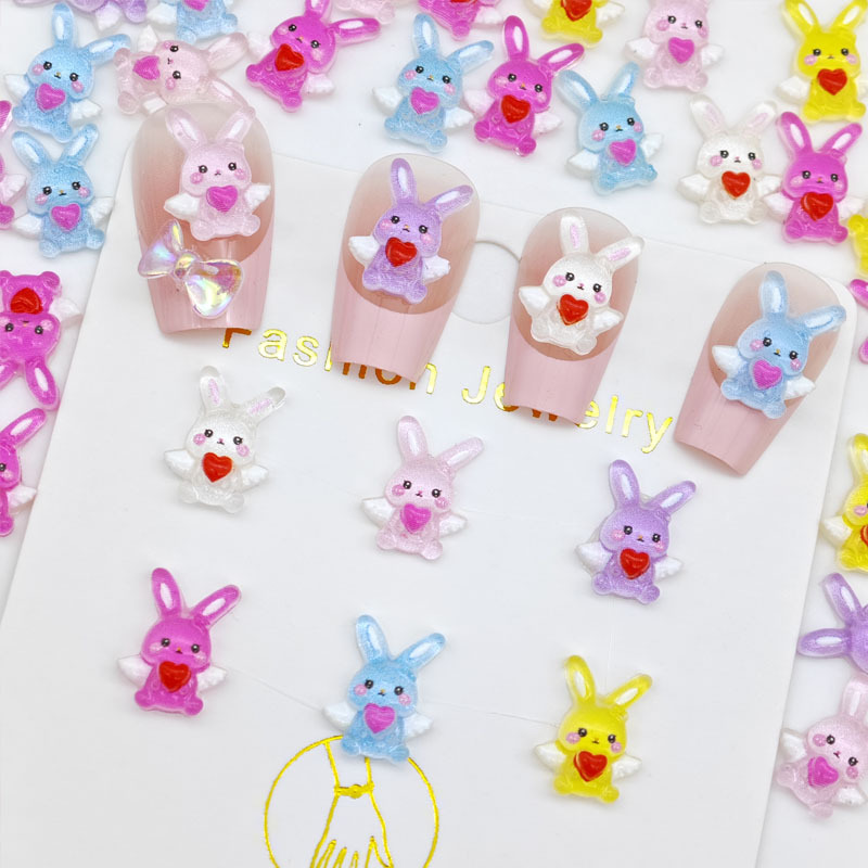 อุปกรณ์ตกแต่งเล็บลายการ์ตูนกระ - Resin Art Decor บทวิจารณ์และราคา
