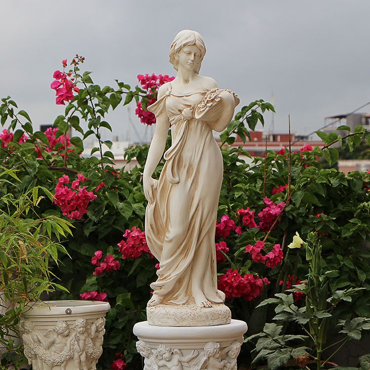 รูปปั้นยิปซัม งานศิลปะตกแต่งสไ - Resin Art Sculptures บทวิจารณ์และราคา