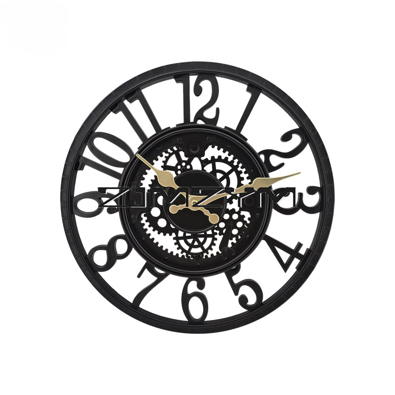 นาฬิกาแขวนผนังกันน้ำย้อนยุคกลา - Resin Art Wall Clock บทวิจารณ์และราคา