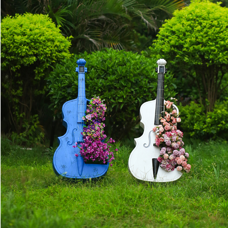 รูปปั้นสวนทรงเชลโล่ขนาดใหญ่สำห - Resin Art Sculptures บทวิจารณ์และราคา