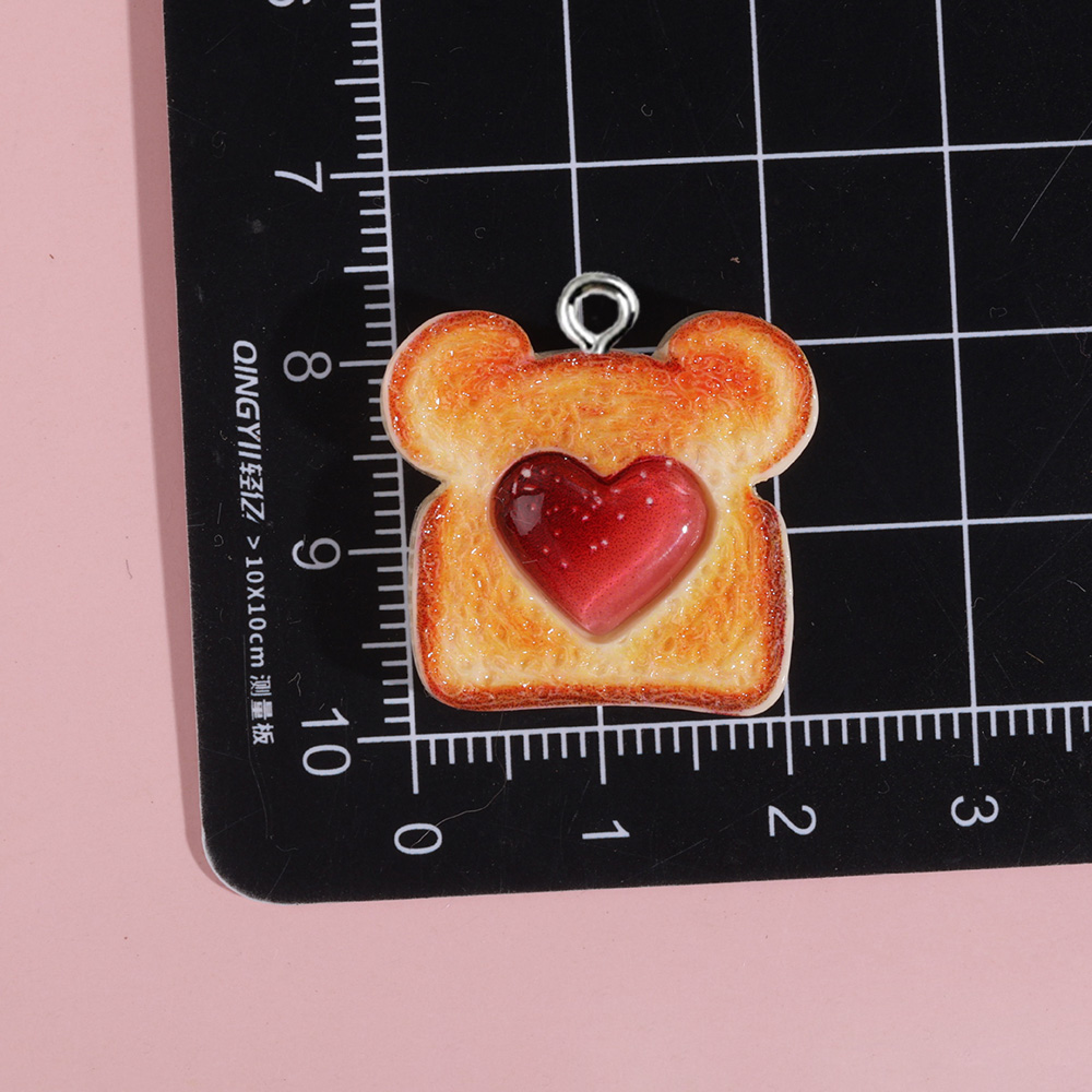 ชาร์มเรซิ่นรูปขนมปังปิ้งรูปหัว - Resin Art Calligraphy บทวิจารณ์และราคา