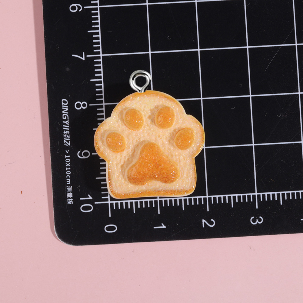 ชาร์มเรซิ่นรูปขนมปังปิ้งรูปหัว - Resin Art Calligraphy บทวิจารณ์และราคา