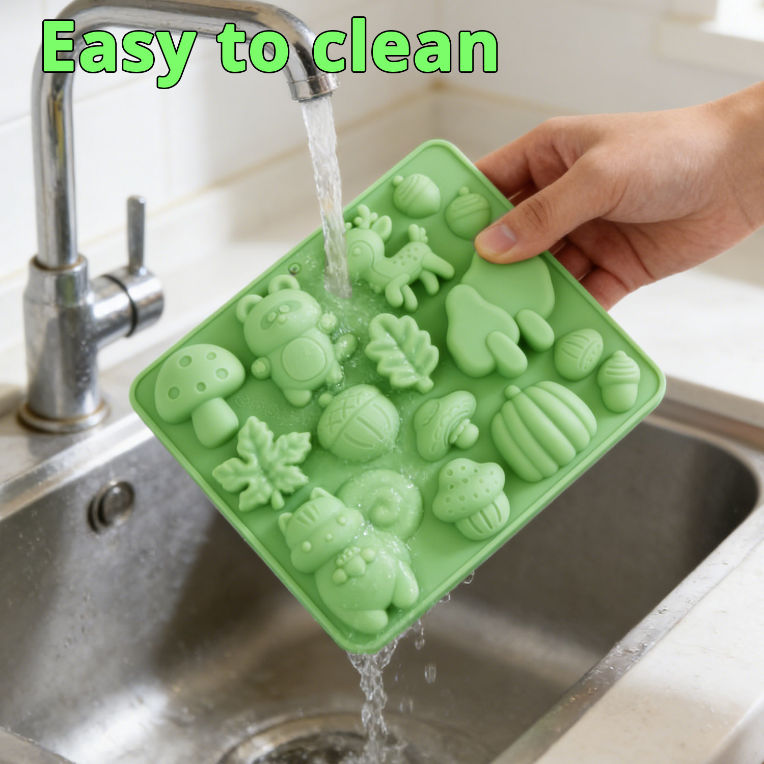 แม่พิมพ์เค้กซิลิโคนรูปสัตว์ 1  - Resin Art Decor บทวิจารณ์และราคา