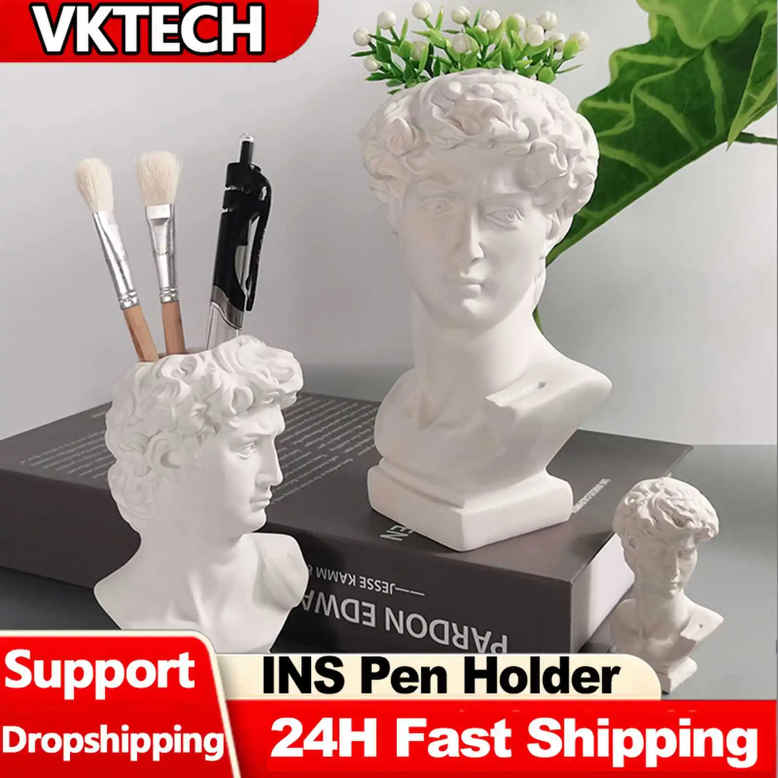 ที่ใส่ปากการูปปั้นสุดสร้างสรรค - Resin Art Sculptures บทวิจารณ์และราคา
