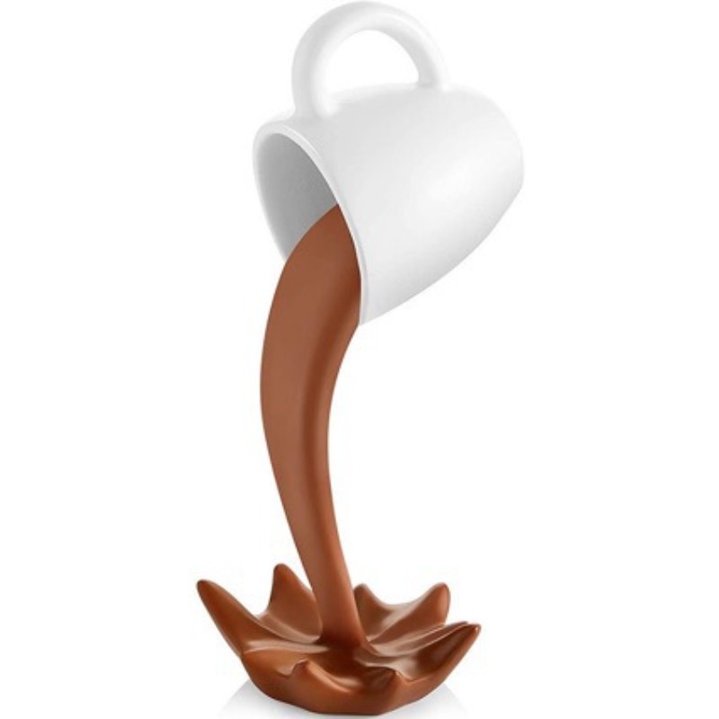 รูปปั้นเรซินแก้วกาแฟลอยน้ำสุดส - Resin Art Pouring บทวิจารณ์และราคา