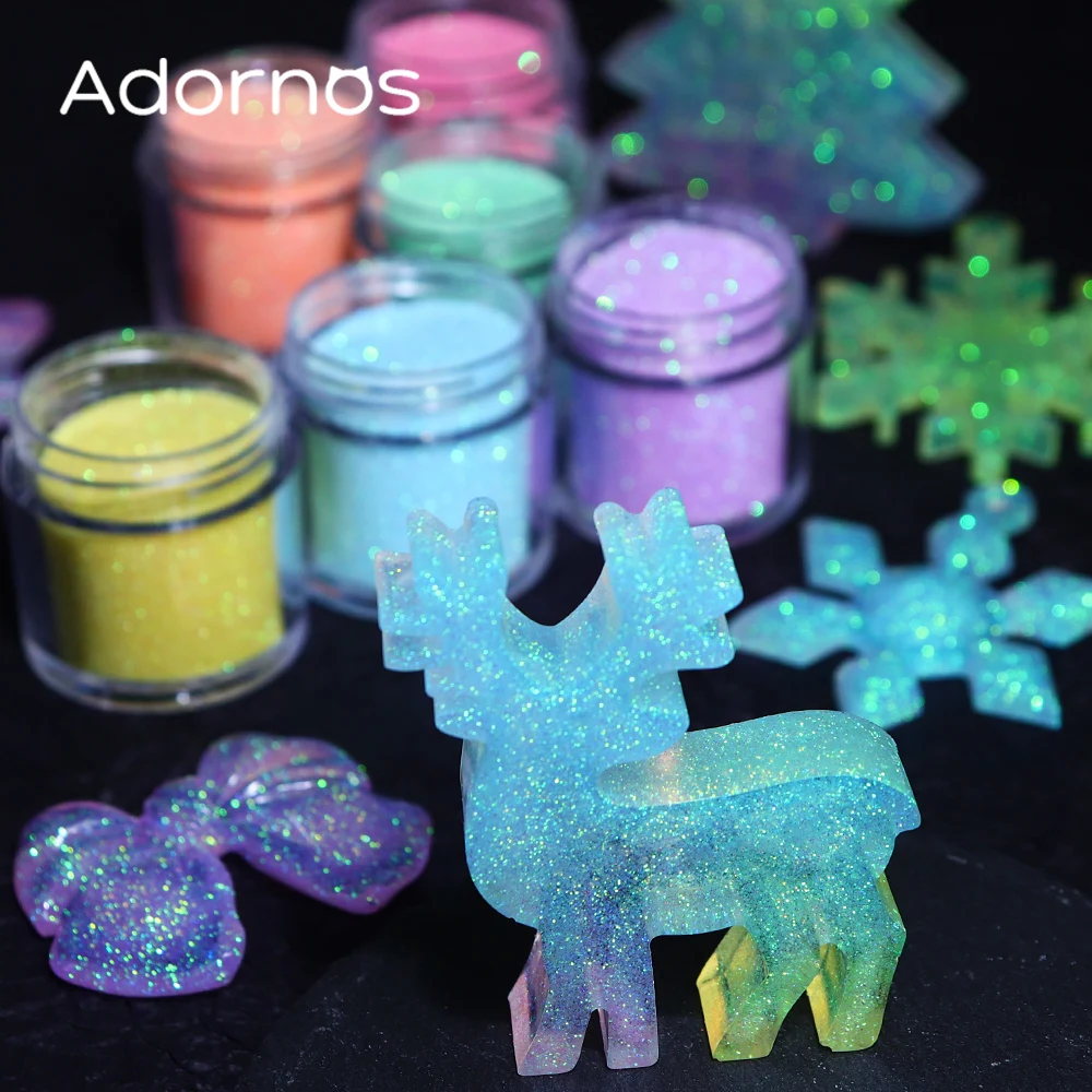 สีรุ้ง Glitter น้ําตาลผงอีพ็อก - Resin Dye Opaque บทวิจารณ์และราคา