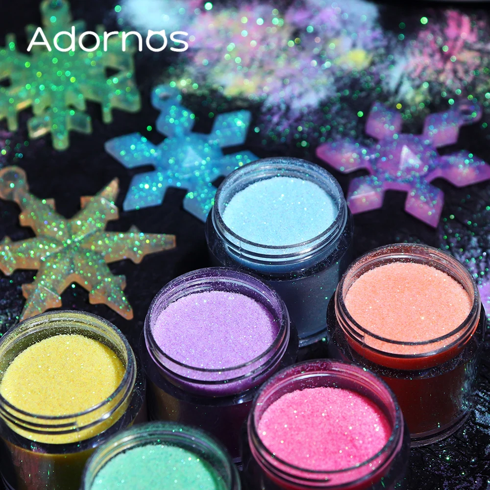 สีรุ้ง Glitter น้ําตาลผงอีพ็อก - Resin Dye Opaque บทวิจารณ์และราคา