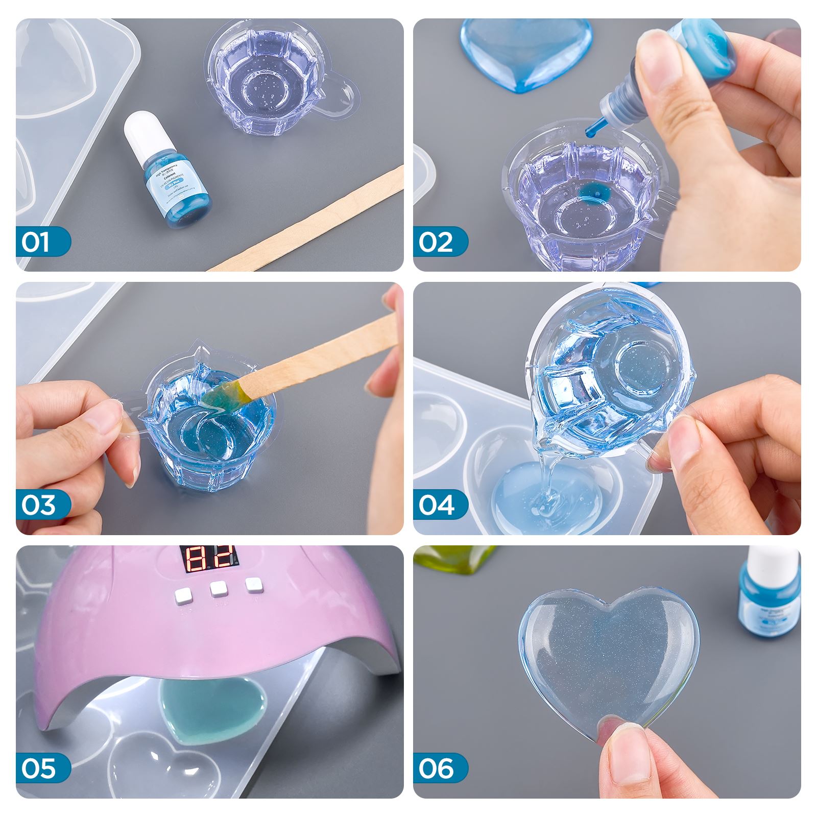 สีเรซิ่นอีพ็อกซี่ 24 สี ขนาด 5 - Resin Dye Opaque บทวิจารณ์และราคา