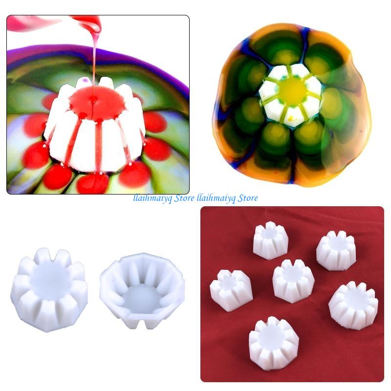 573B อะคริลิคเทสีถ้วยแม่พิมพ์ซ - Resin Art Pouring บทวิจารณ์และราคา