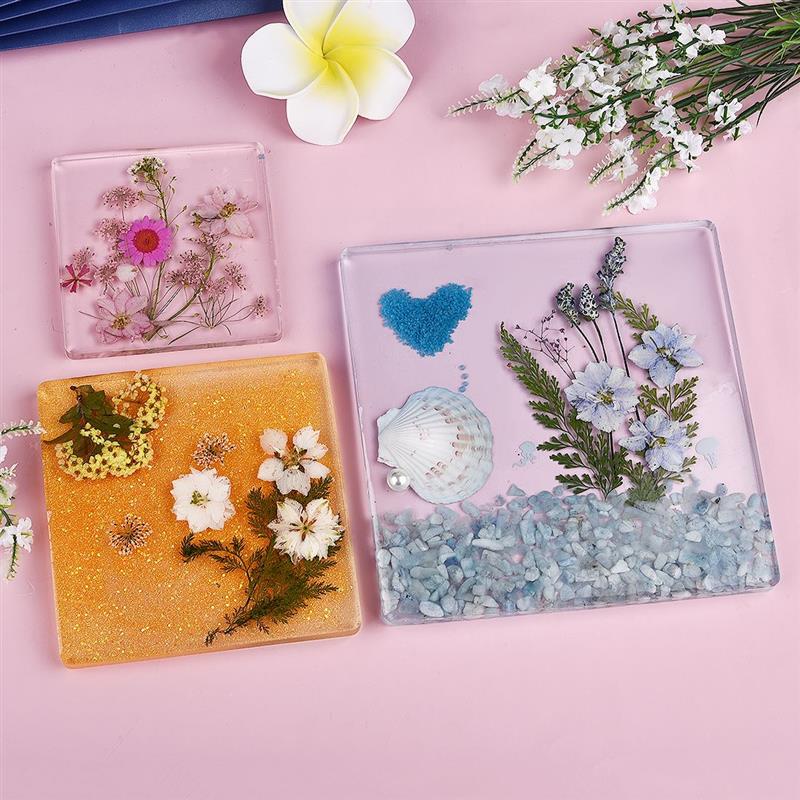 รูปสี่เหลี่ยมผืนผ้าสี่เหลี่ยม  - Coaster Mold Square บทวิจารณ์และราคา