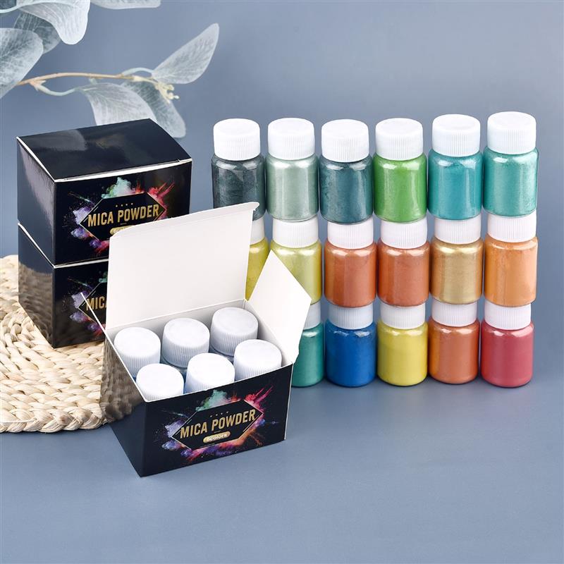 6 Pcs-Set อีพ็อกซี่เรซิ่น Dye  - Resin Dye Opaque บทวิจารณ์และราคา
