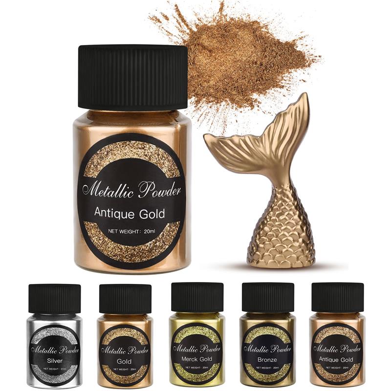 20 Ml Shimmer METALLIC GOLD Si - Resin Dye Opaque บทวิจารณ์และราคา