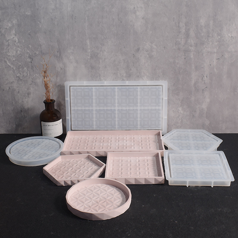 แม่พิมพ์ซิลิโคนสำหรับทำถาดรองแ - Coaster Mold Square บทวิจารณ์และราคา