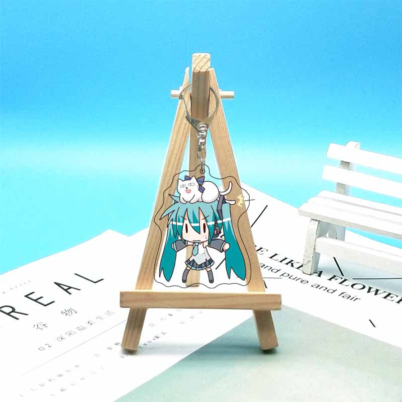 พวงกุญแจอะคริลิกน่ารักลายฮัตสึ - Resin Art Anime บทวิจารณ์และราคา
