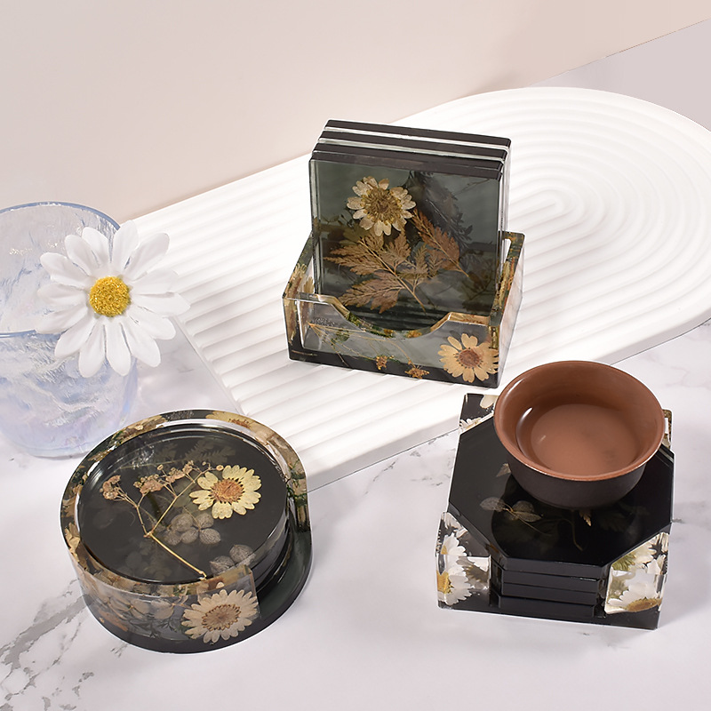 แม่พิมพ์กล่องเก็บของทำจากซิลิโ - Coaster Mold Square บทวิจารณ์และราคา