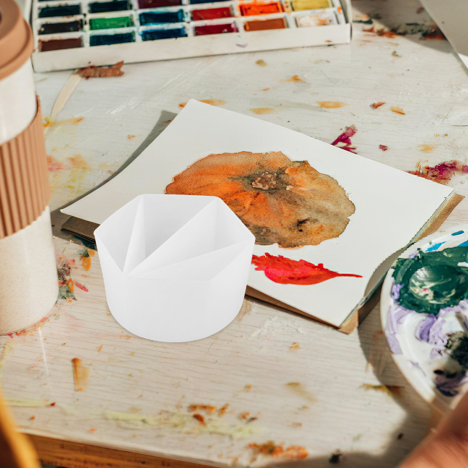 ถ้วยซิลิโคนแบบใช้ซ้ำได้ 3 ชิ้น - Resin Art Pouring บทวิจารณ์และราคา