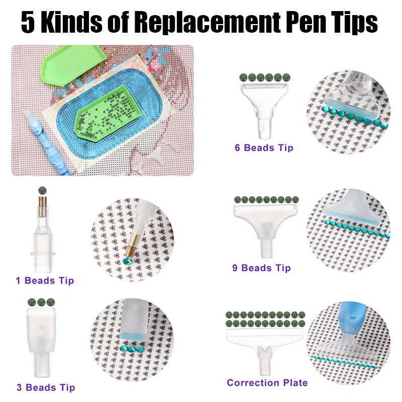ปากกาเพชรเรซิ่นสีสันสดใส พร้อม - Resin Art Tools บทวิจารณ์และราคา
