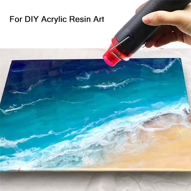 เครื่องมือกำจัดฟองอากาศในงานเร - Resin Art Heat Gun บทวิจารณ์และราคา